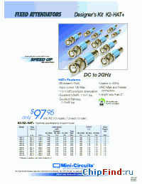Datasheet K2-HAT+ manufacturer Mini-Circuits